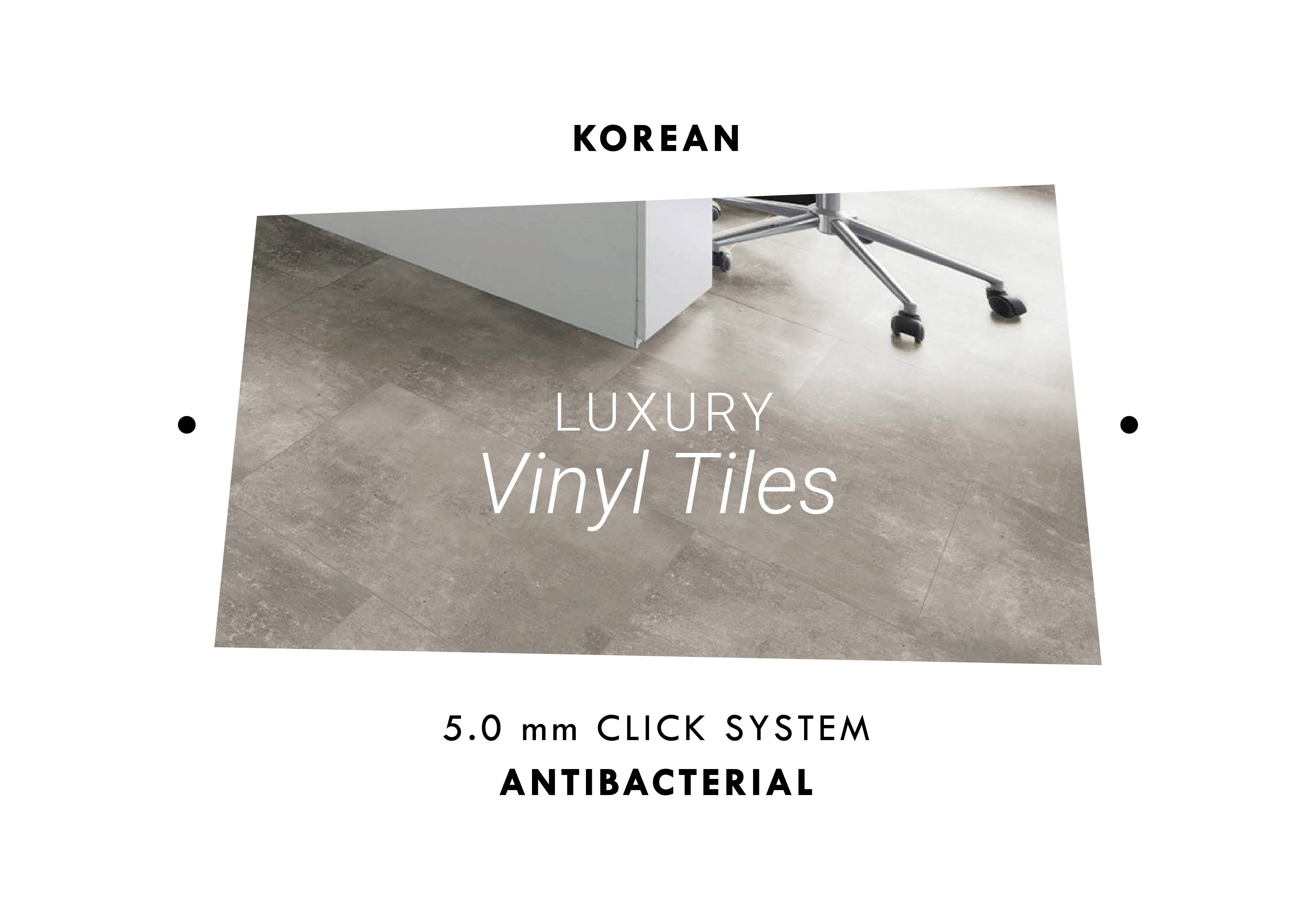 Luxury Vinyl 5mm LVT antibacterial